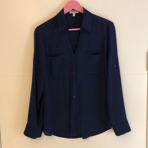 Express Blue Portofino Shirt